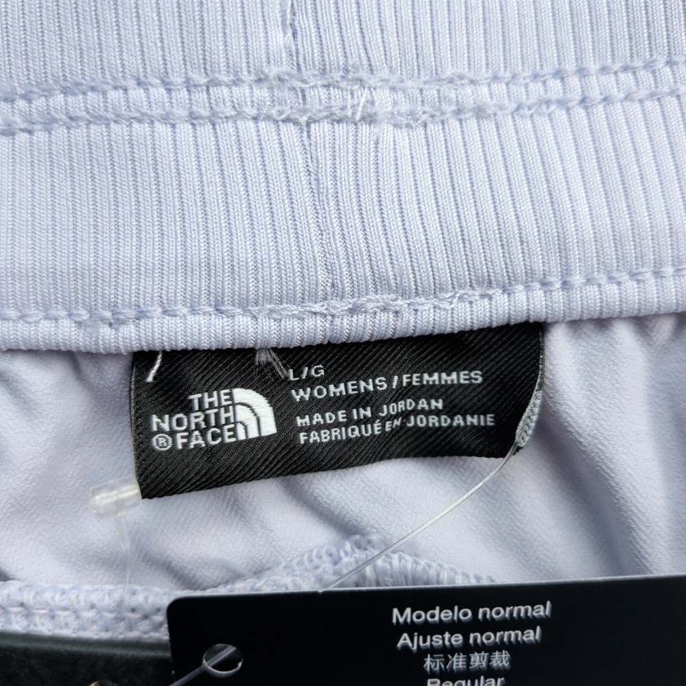 NEW The North Face Aphrodite Shorts Womens L Blue Gray Flash Dry Motion Hiking - Picture 3 of 13